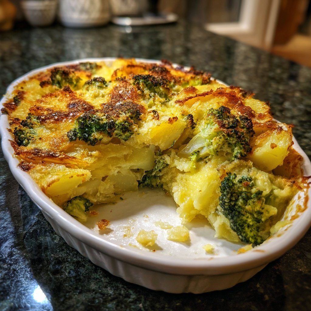 Kartoffel Brokkoli Auflauf Ohne Sahne