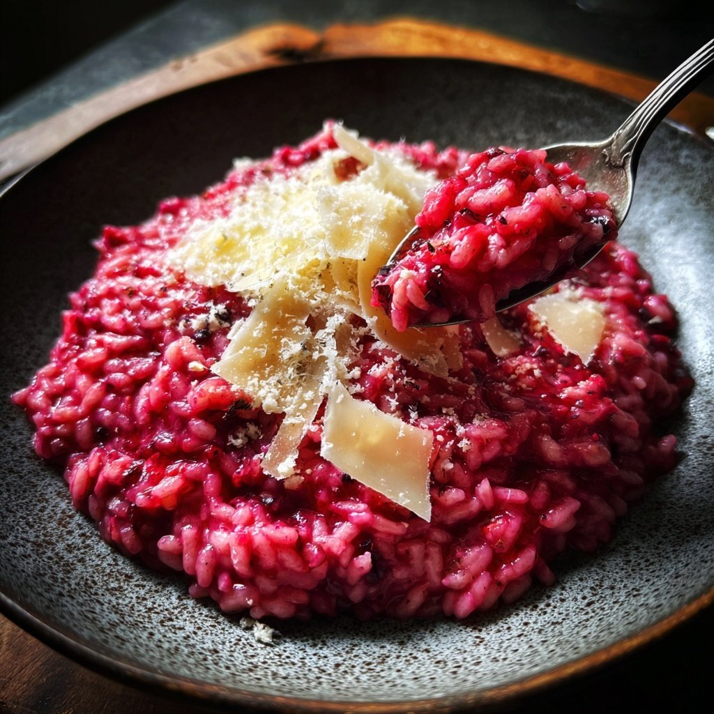 Risotto mit Roter Bete