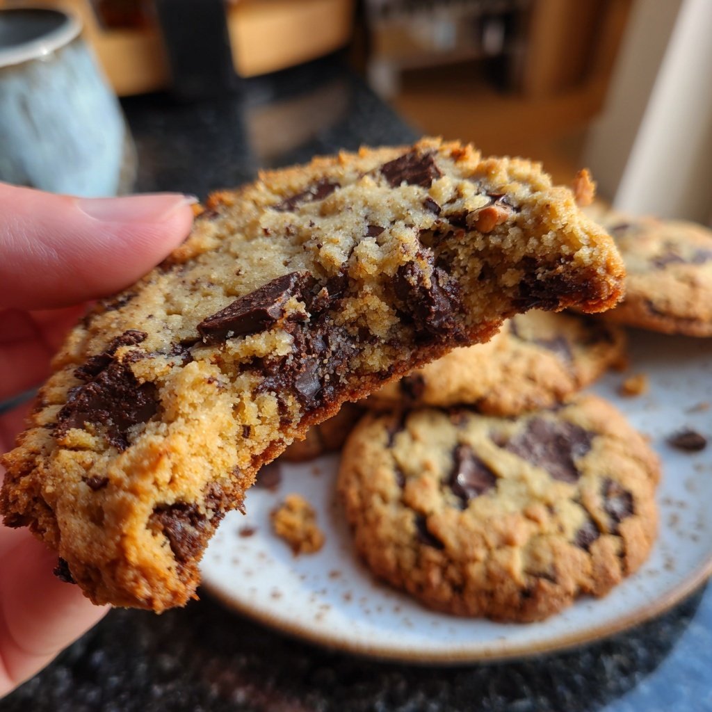 Cookies mit Zartbitterschokolade