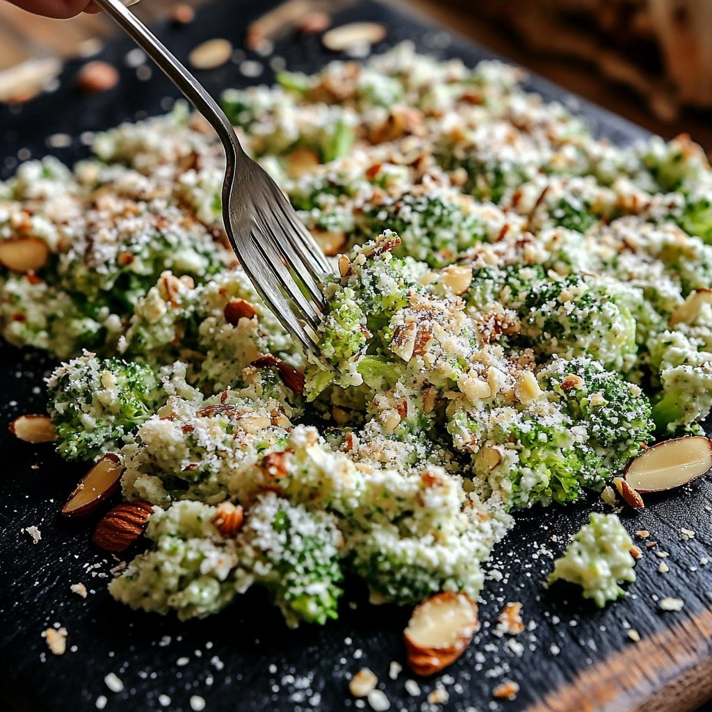 Knuspriger Brokkoli-Glückssalat