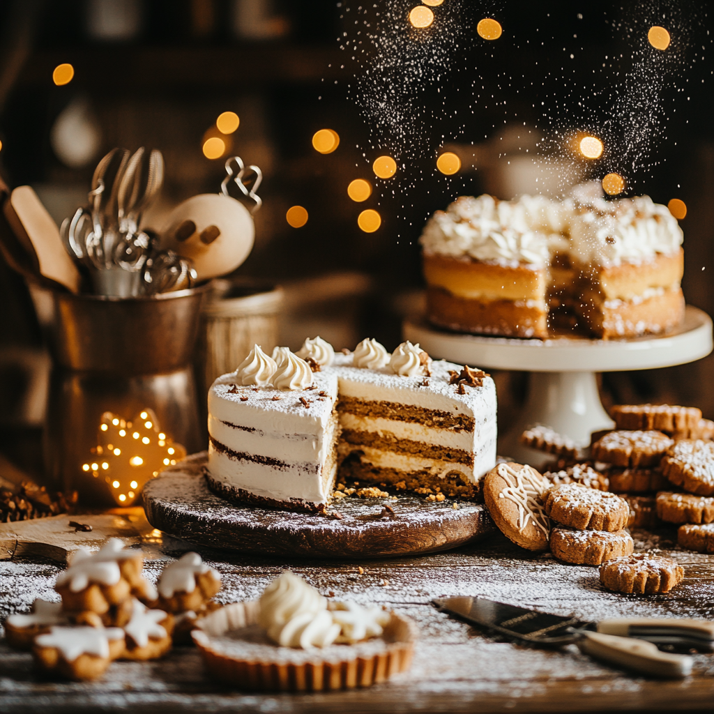 Hausgemachte Dessert-Kollektion