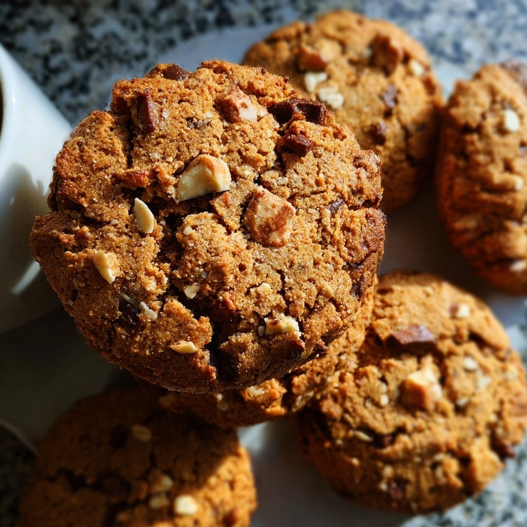 Cookies mit Haferflocken und Honig