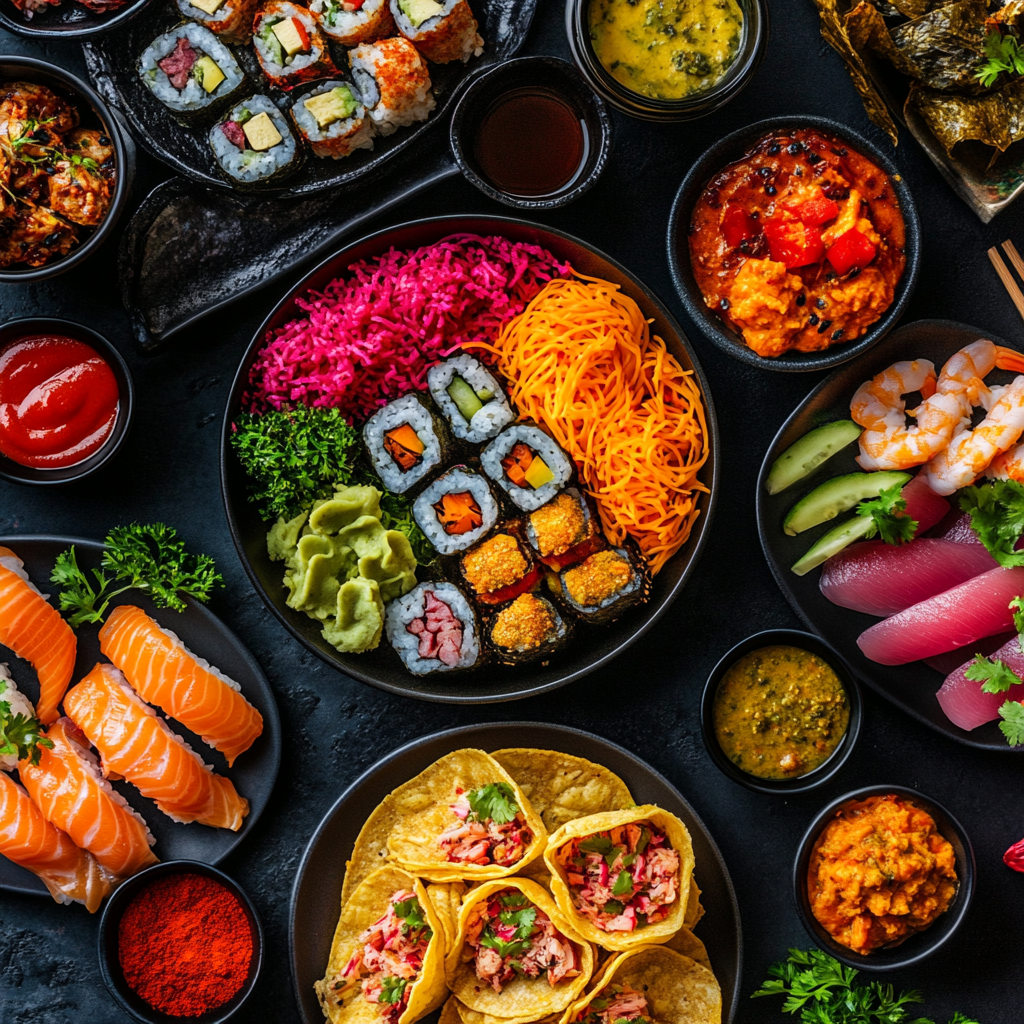 Beliebte internationale Küche-Kollektion