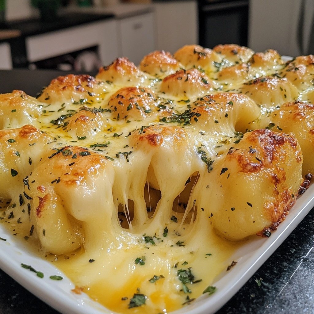 Gnocchi aus dem Ofen mit Käse