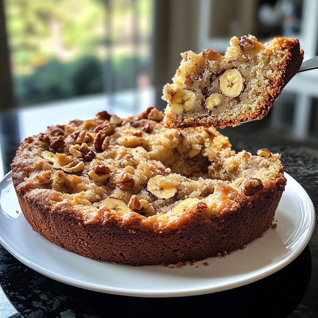 Bananenbrot mit Espresso