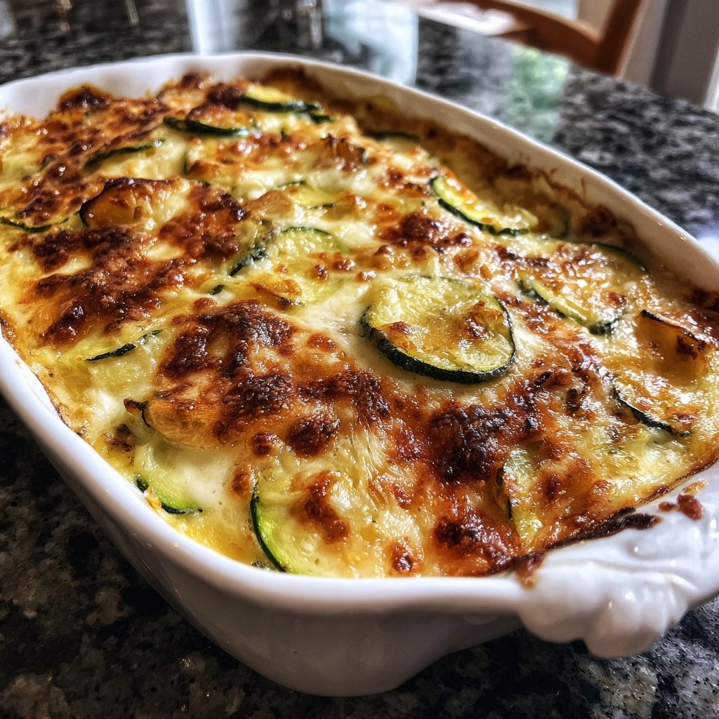 Gemüseauflauf mit Zucchini